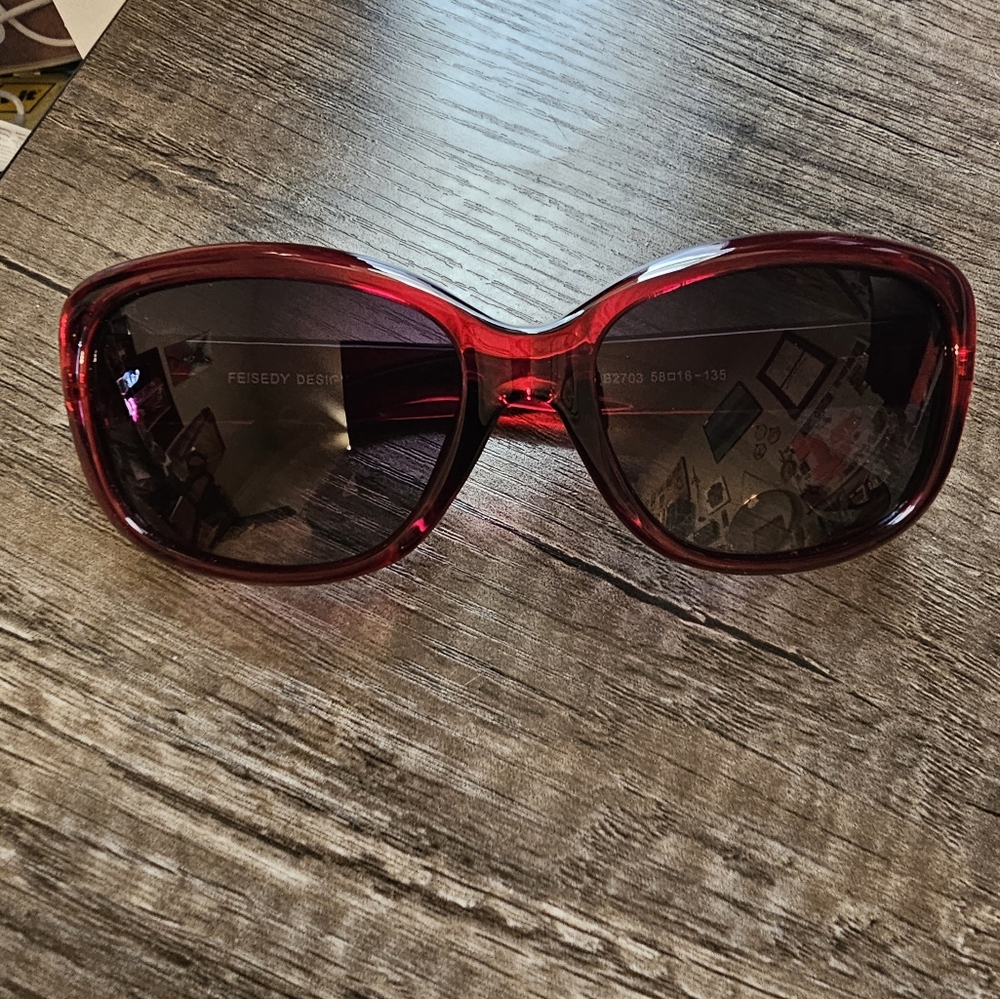 NWT Red Sunglasses